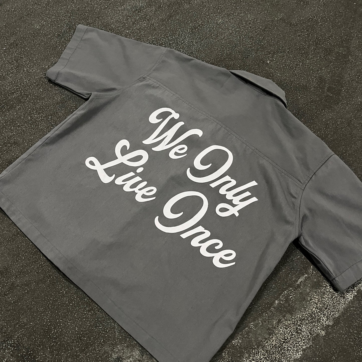 GREY WORKER SHIRT