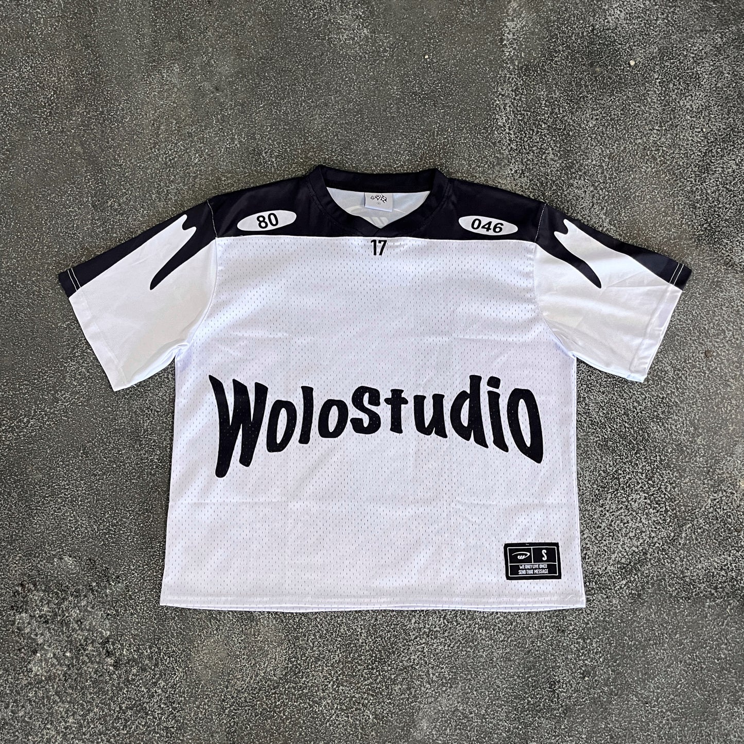 WHITE WC JERSEY